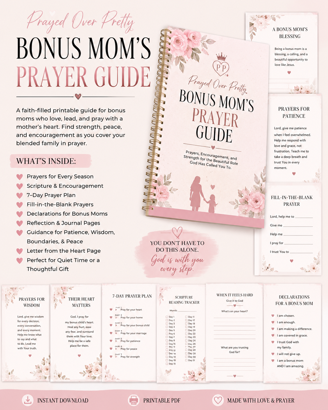 Bonus Mom's Prayer Guide